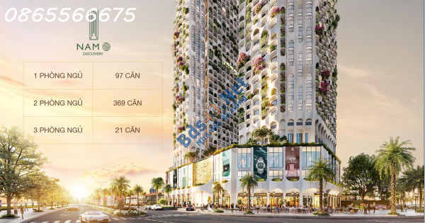 Bán căn hộ chung cư A -1002 view nội khu Nam Ô Discovery Đà Nẵng vào hợp đồng CĐT. LH 0865566675