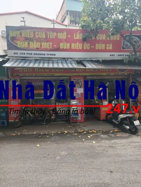 CHÍNH CHỦ CẦN SANG LẠI CỬA HÀNG MẶT PHỐ KHƯƠNG TRUNG,THAHNH XUÂN ,HÀ NỘI
