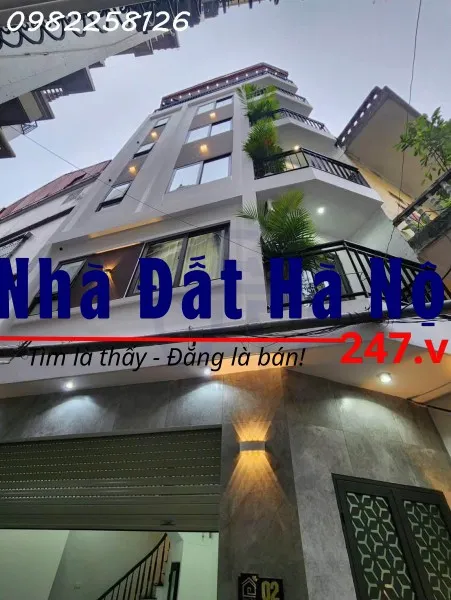 Bán nhà ngõ 158 Nguyễn Văn Cừ .DT 60m2 xây 6 tầng mới 100%.