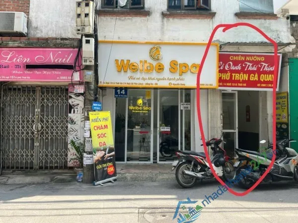 Cho thuê nhà 14/151a, thái hà, diện tích ~10m2 tiện làm văn phòng, coffe, cửa hàng, kho, kinh doanh