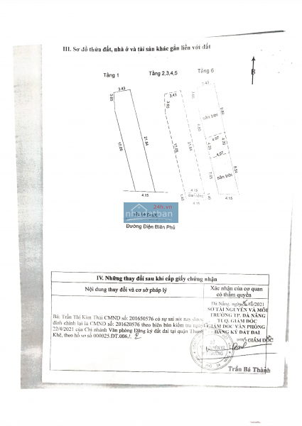 Bán nhà 6 tầng, MT đường Điện Biên Phủ, Thanh Khê, thuận tiện kinh doanh giá cực tốt