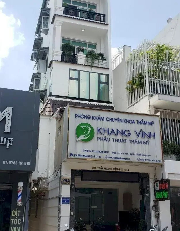 Bán nhà 2Mặt Tiền Trần Quang Diệu, Q3 4.3x18 5 Lầu - Có Thang Máy