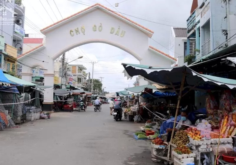 Bán nhanh 1000m2 (25x40m) đất tại Gò Dầu, Tây Ninh , dân cư đông sát trường học, đường nhựa lớn