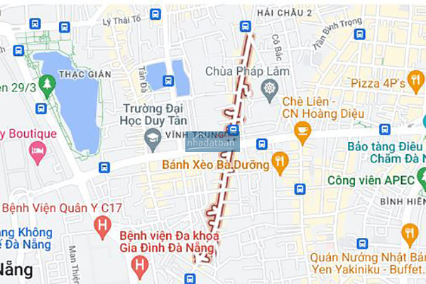 Cần Bán Nhà Mặt Tiền 8,2m Nguyễn Hoàng - Phường Bình Hiên - Hải Châu - Gần