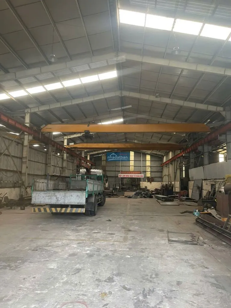 Cho thuê xưởng 1000m² đường ql2 phù lỗ, sóc sơn – sẵn cẩu trục.