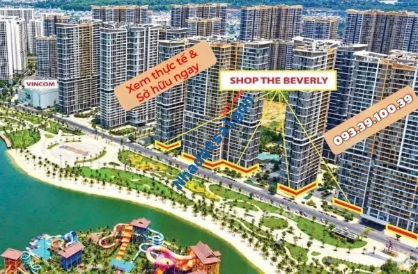 Shophouse Beverly- Vinhomes Quận 9- tài sản có sẵn- khai thác liền. Mở bán 10.10.2026.