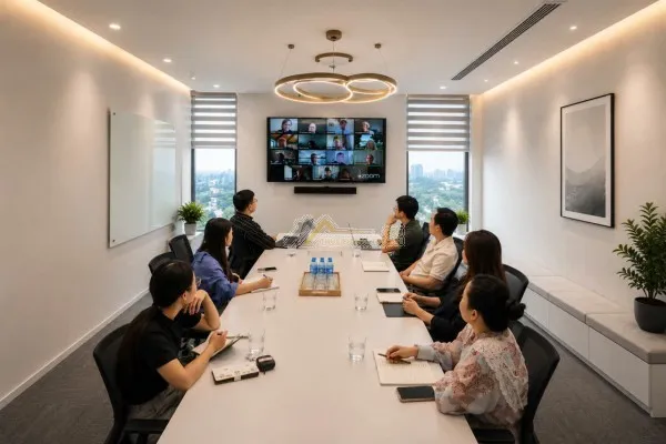 Văn phòng trọn gói cho team 6 đến 10 người đang tìm văn phòng riêng tại Hồ Tùng Mậu, Bắc Từ Liêm