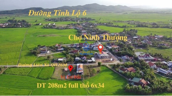 lô Đất Mặt Tiền Đường Liên Xã Ninh Trung Ninh Thân Ninh Thượng qh26m