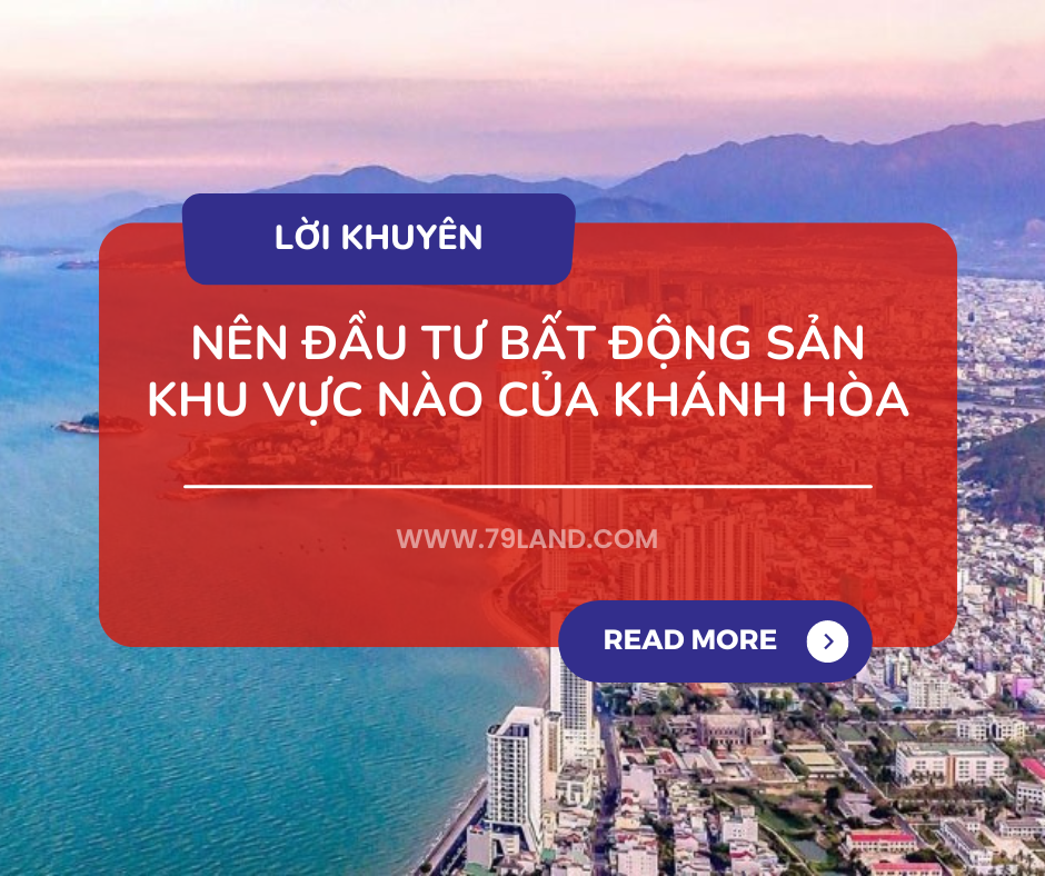nên đầu tư bất động sản khu vực nào ở Khánh Hòa?
