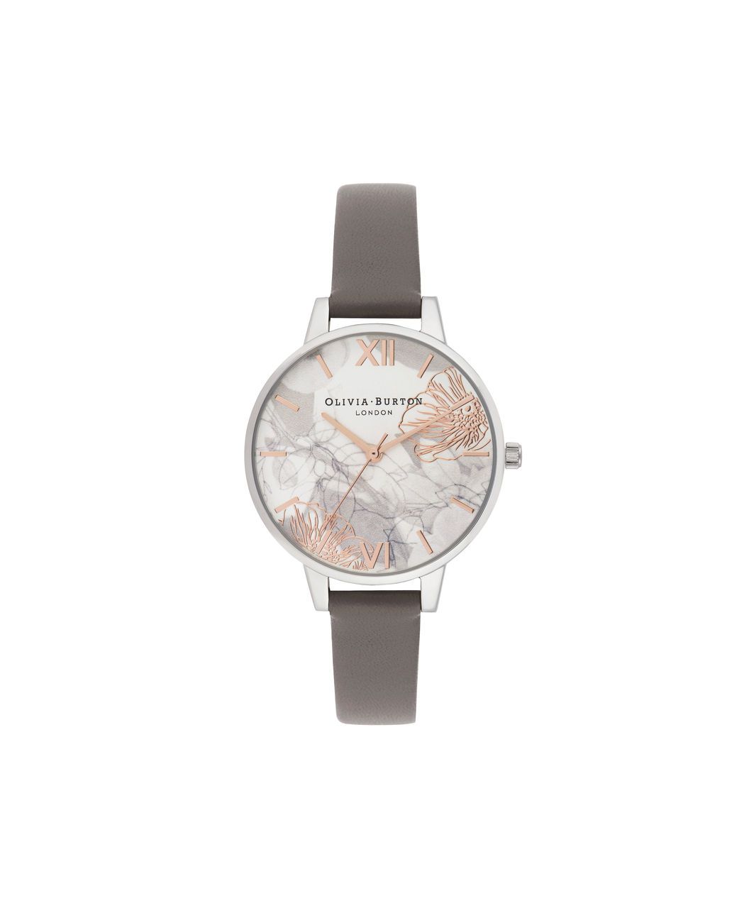 Abstract Florals Demi Dial