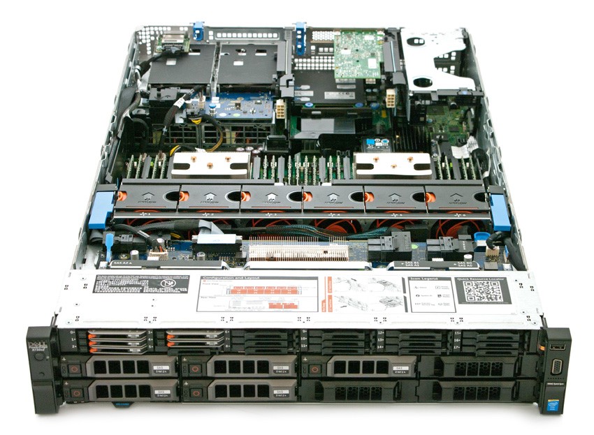 Thiết kế của Dell PowerEdge R730XD