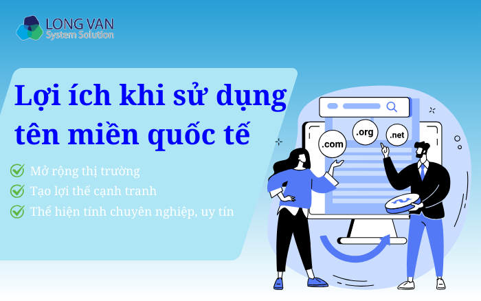 Lợi ích khi sử dụng tên miền quốc tế