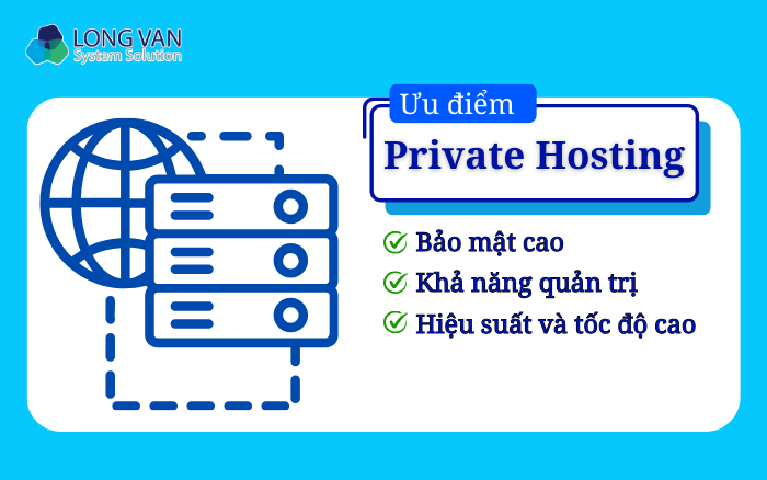 Ưu điểm mà Private Hosting mang lại