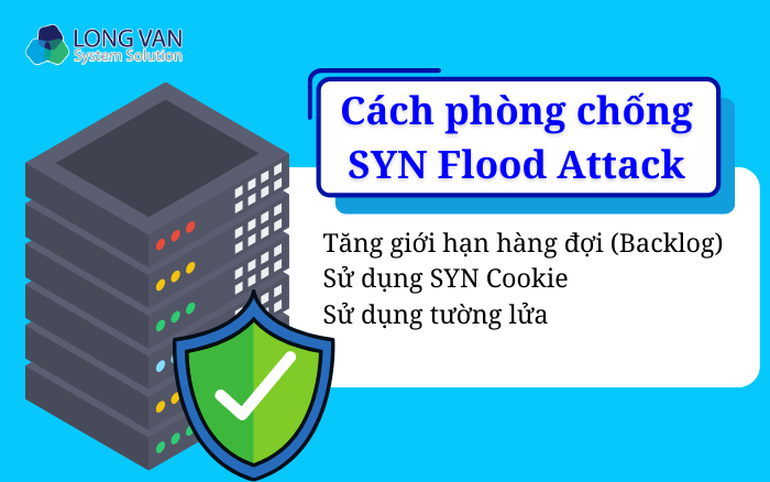 Cách phòng chống tấn công SYN Flood 