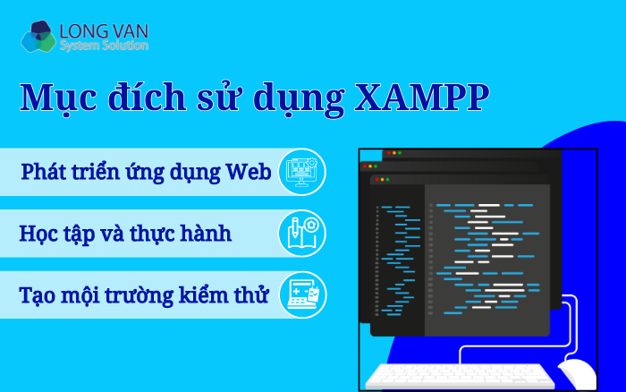 XAMPP thường được dùng để làm gì?