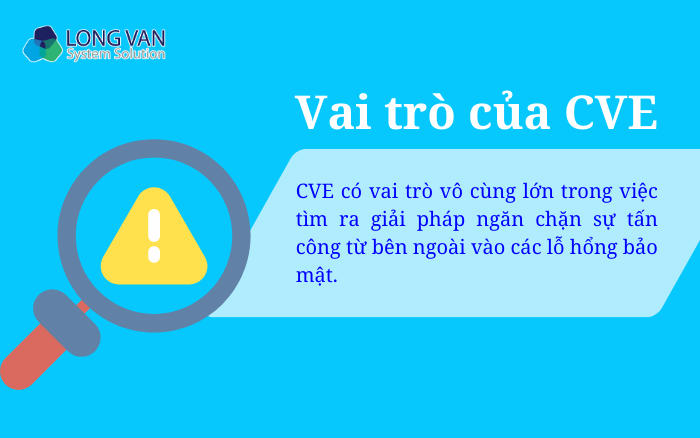Vai trò của CVE
