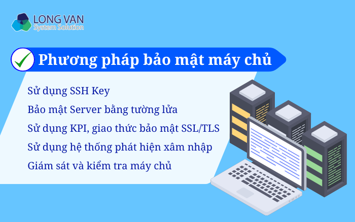 Các phương pháp bảo mật máy chủ hiệu quả