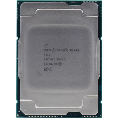 CPU Intel® Xeon® Silver 4316 (20C/40T, 2.30Ghz - 3.40Ghz, 150W)
