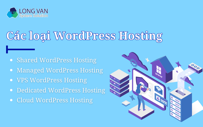 Các loại WordPress Hosting phổ biến