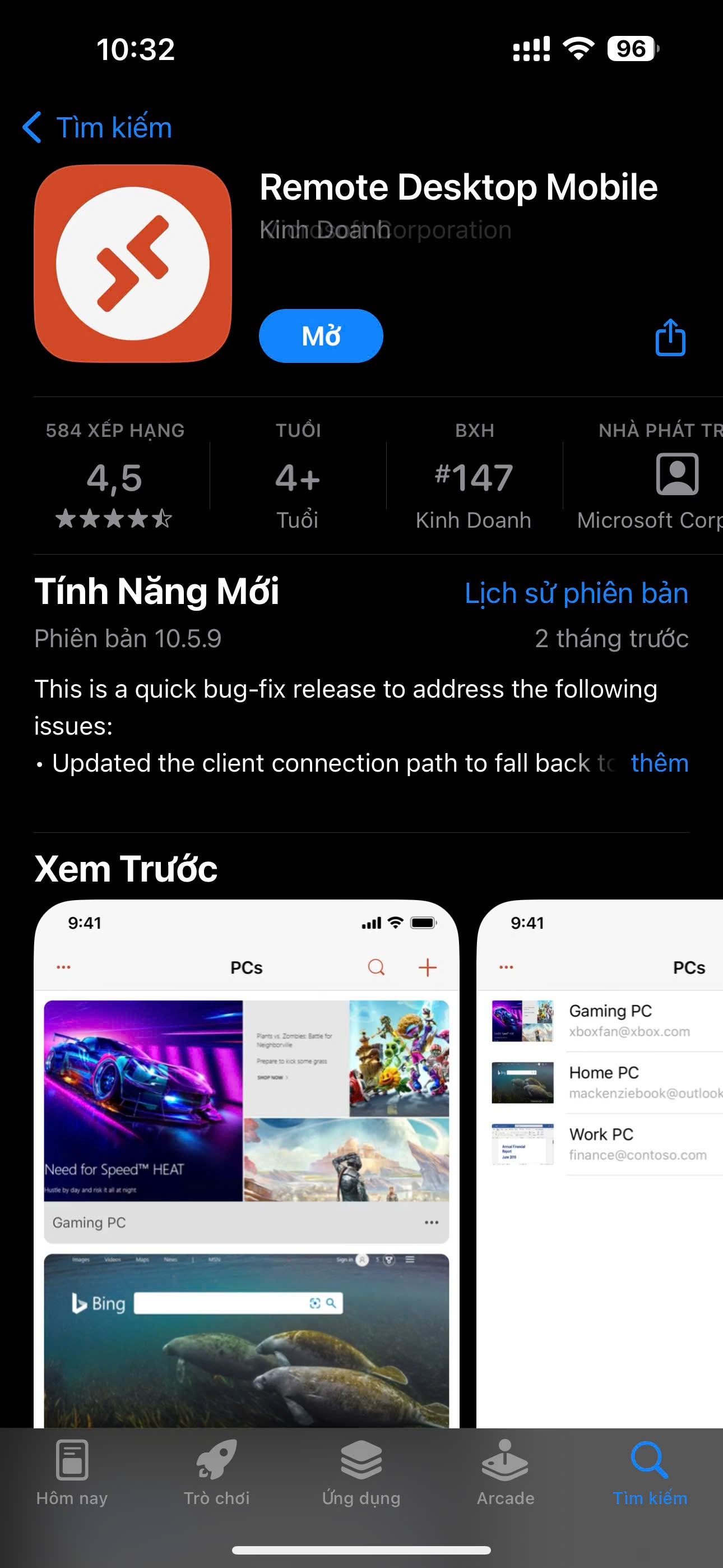 truy cap vps bang dien thoai