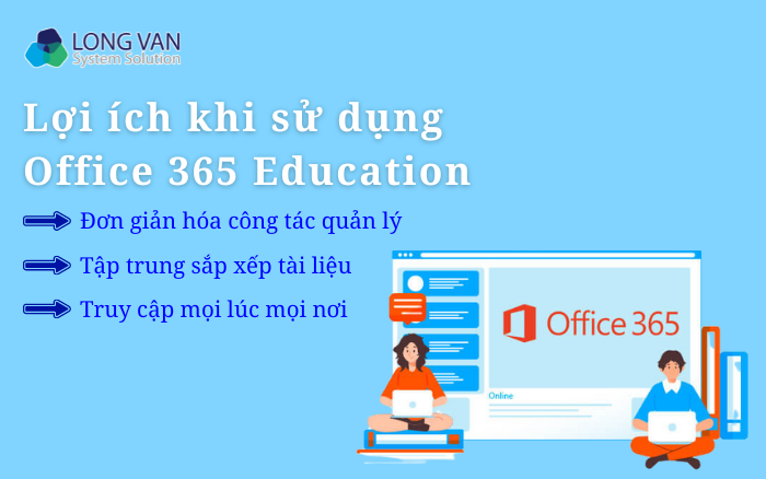 Lợi ích khi sử dụng Office 365 Education