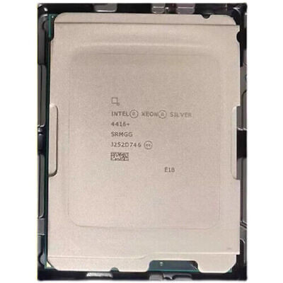 CPU Intel® Xeon® Silver 4416+ (20C/40T, 2.0GHz - 3.9GHz, 165W)