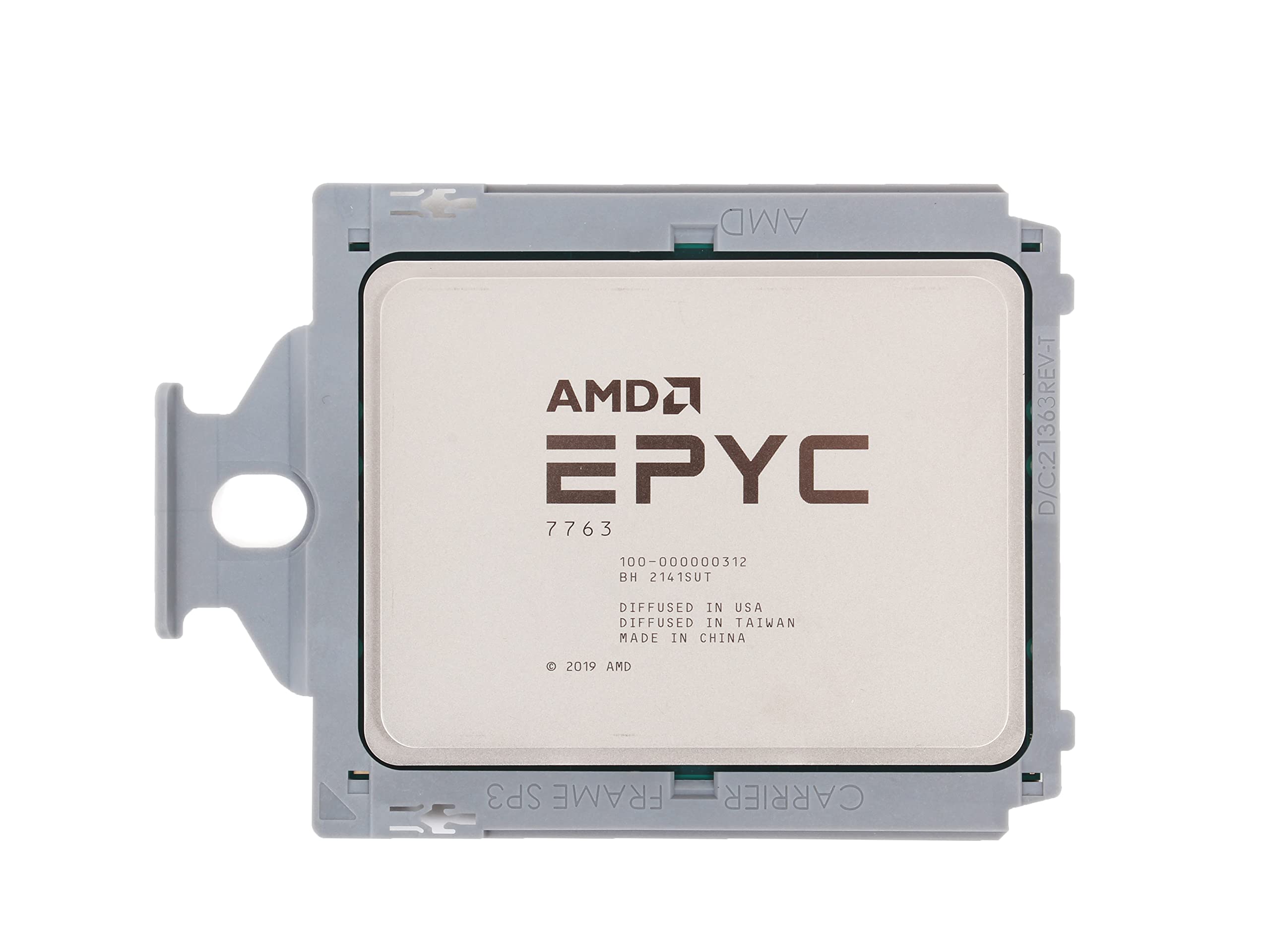 CPU AMD EPYC 7763 (64C,128T,  2.45GHz - 3.5GHz, 256MB, 280W)