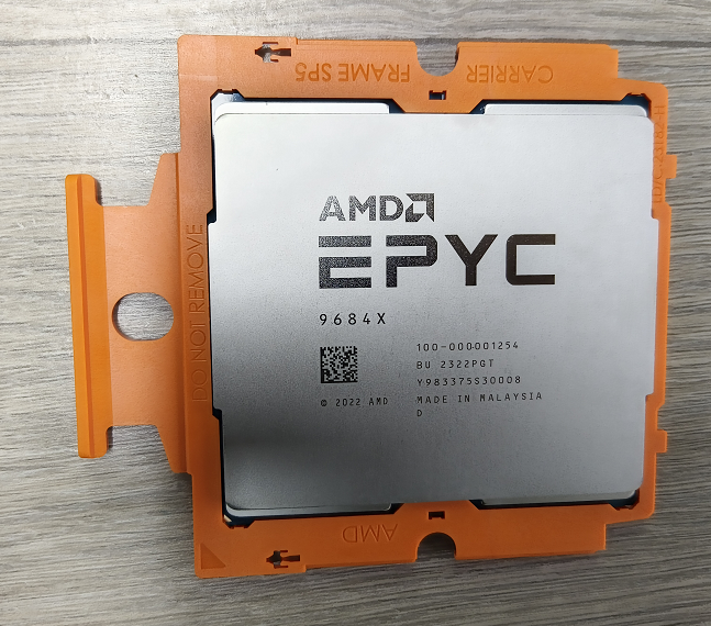 AMD EPYC 9684X (96C,192T,  255GHz - 3.7GHz,  1152MB, 400W)