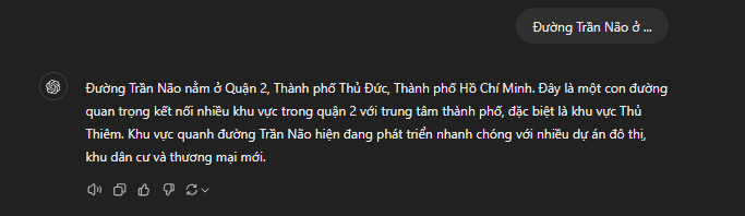 Hình ảnh ví dụ của GPT về: Dự đoán từ tiếp theo