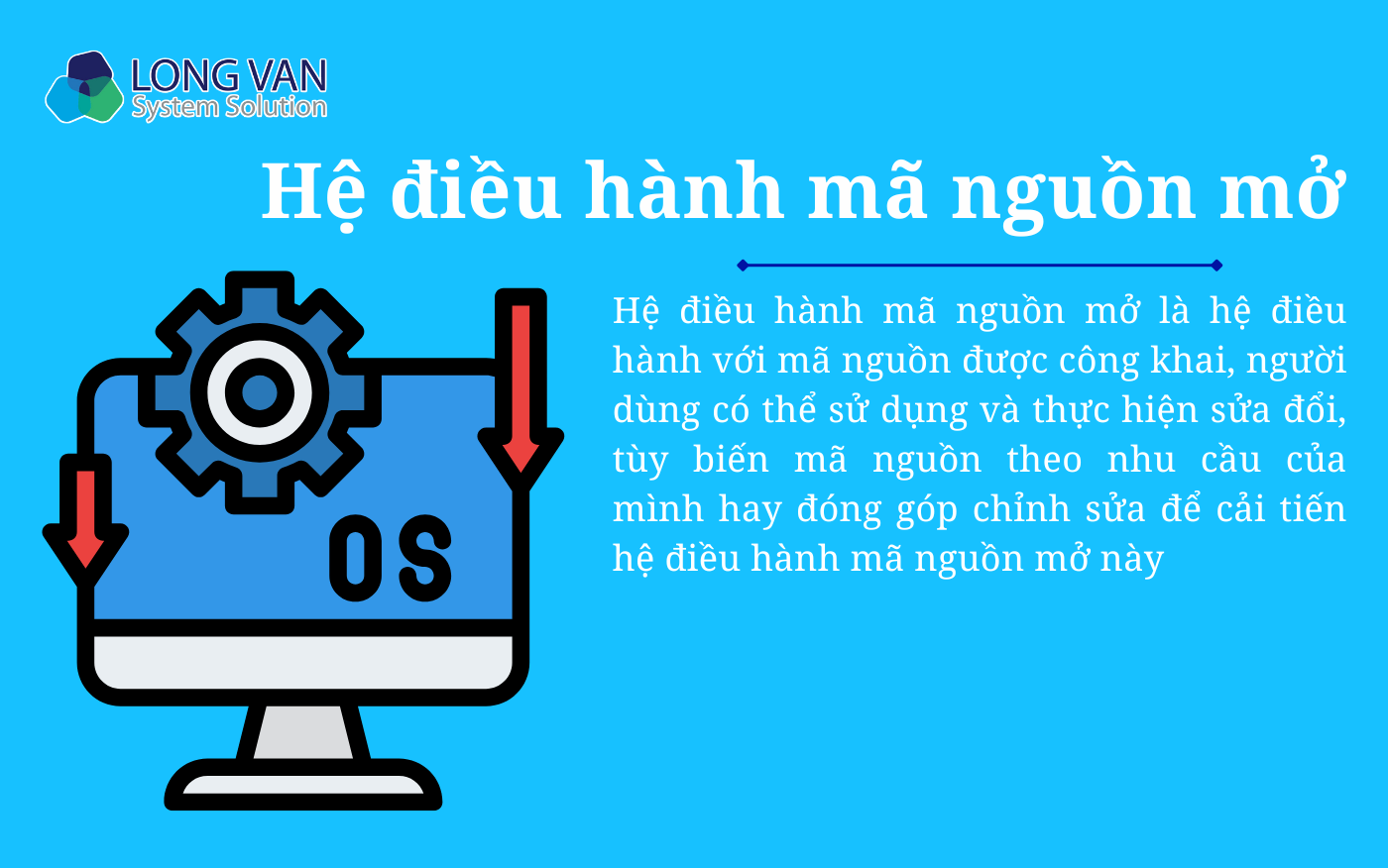 Hệ điều hành mã nguồn mở là gì?