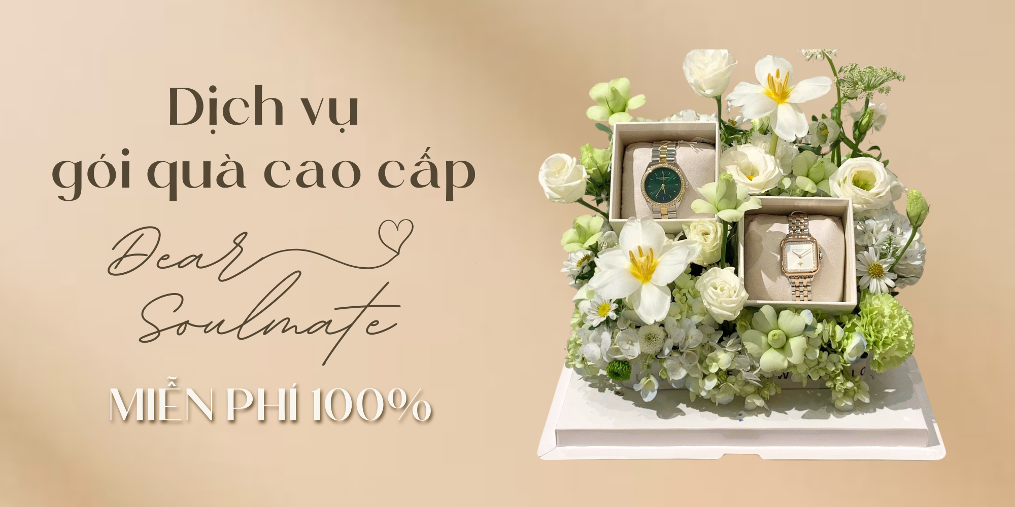 RA MẮT DỊCH VỤ GÓI QUÀ CAO CẤP DEAR SOULMATE