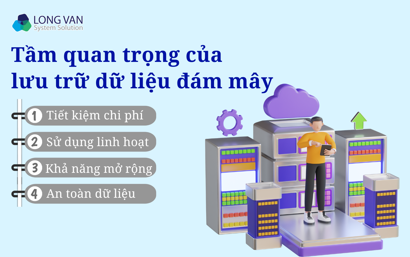 Tầm quan trọng của lưu trữ dữ liệu đám mây