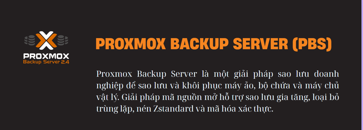 Hình ảnh minh hoạ về: Proxmox Backup Server