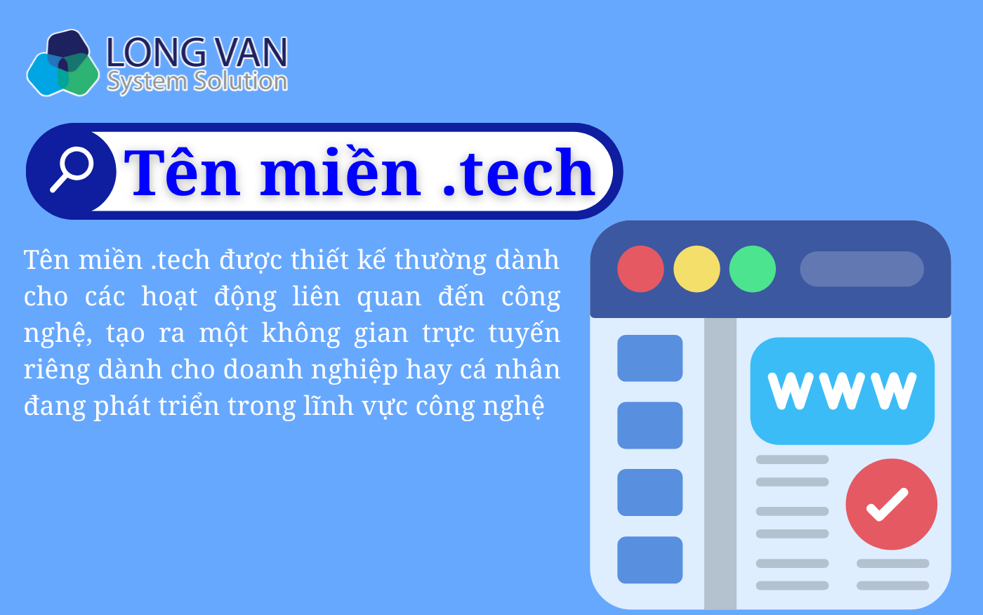 Tên miền .tech là gì?