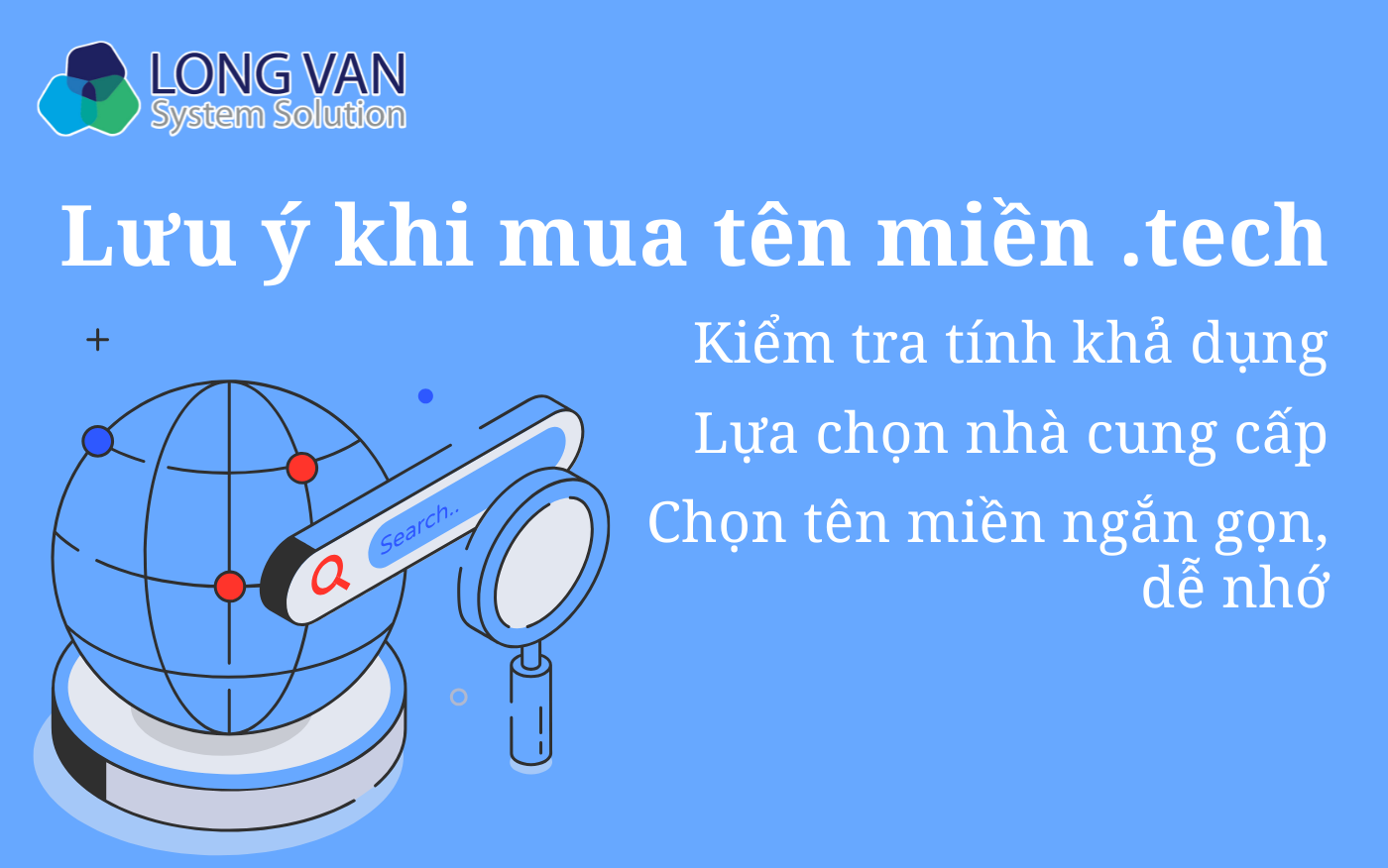 Lưu ý khi mua tên miền .tech
