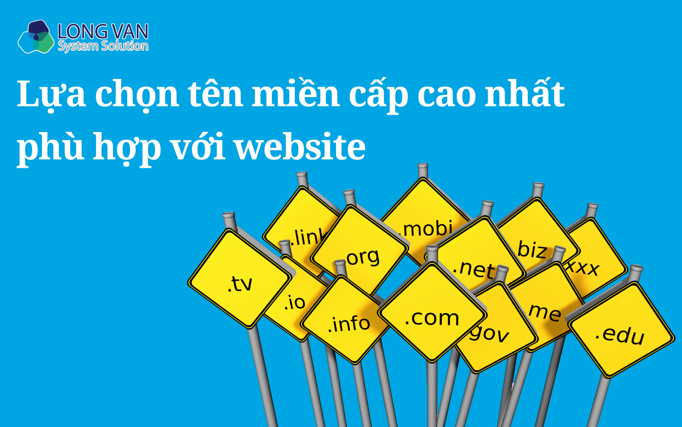 Lựa chọn tên miền cấp cao nhất (TLD) phù hợp với website