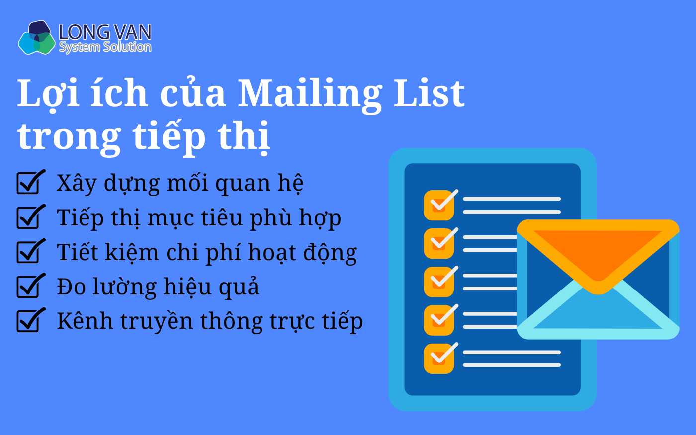 Lợi ích của Mailing List trong tiếp thị