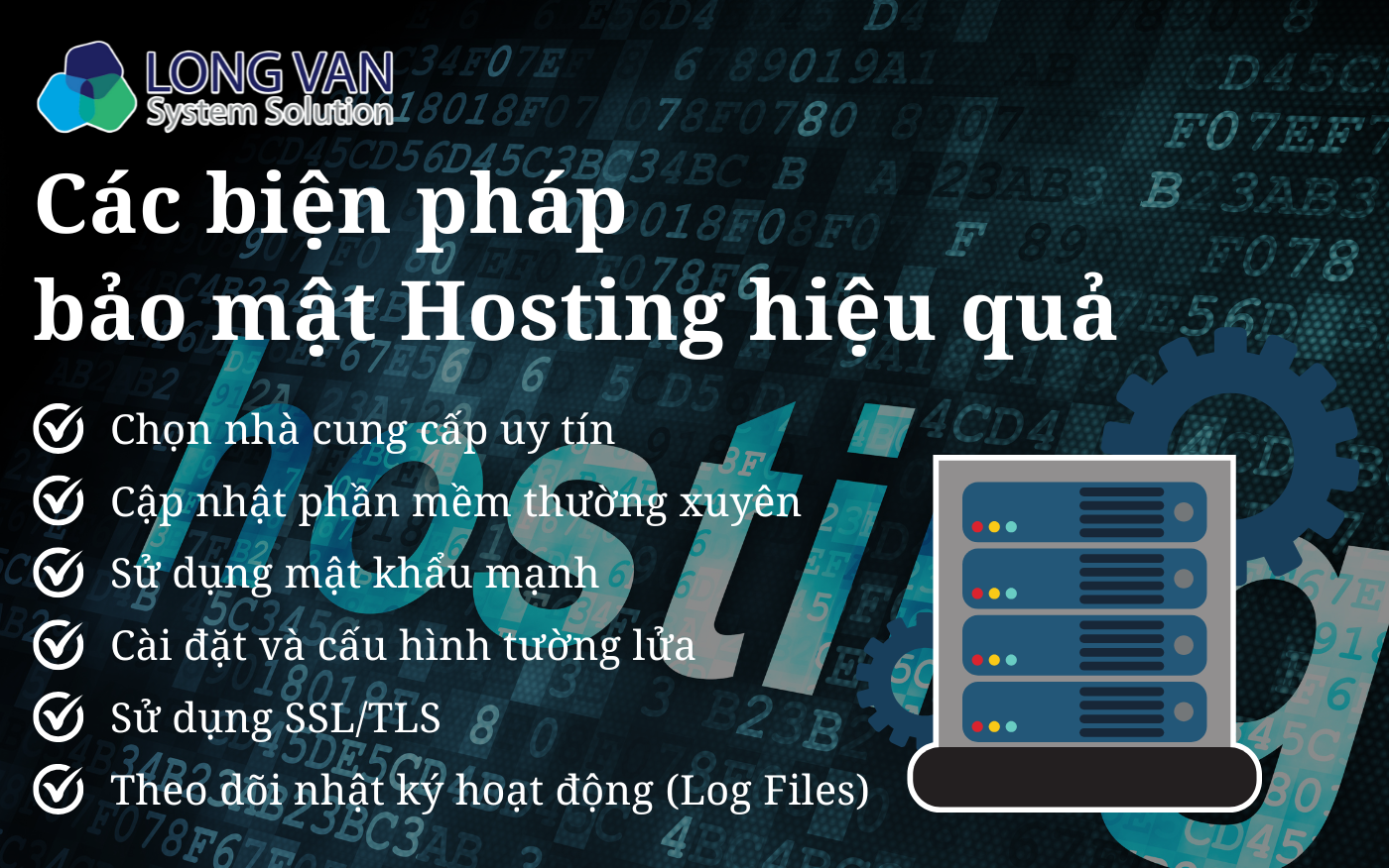 Các biện pháp bảo mật Hosting hiệu quả