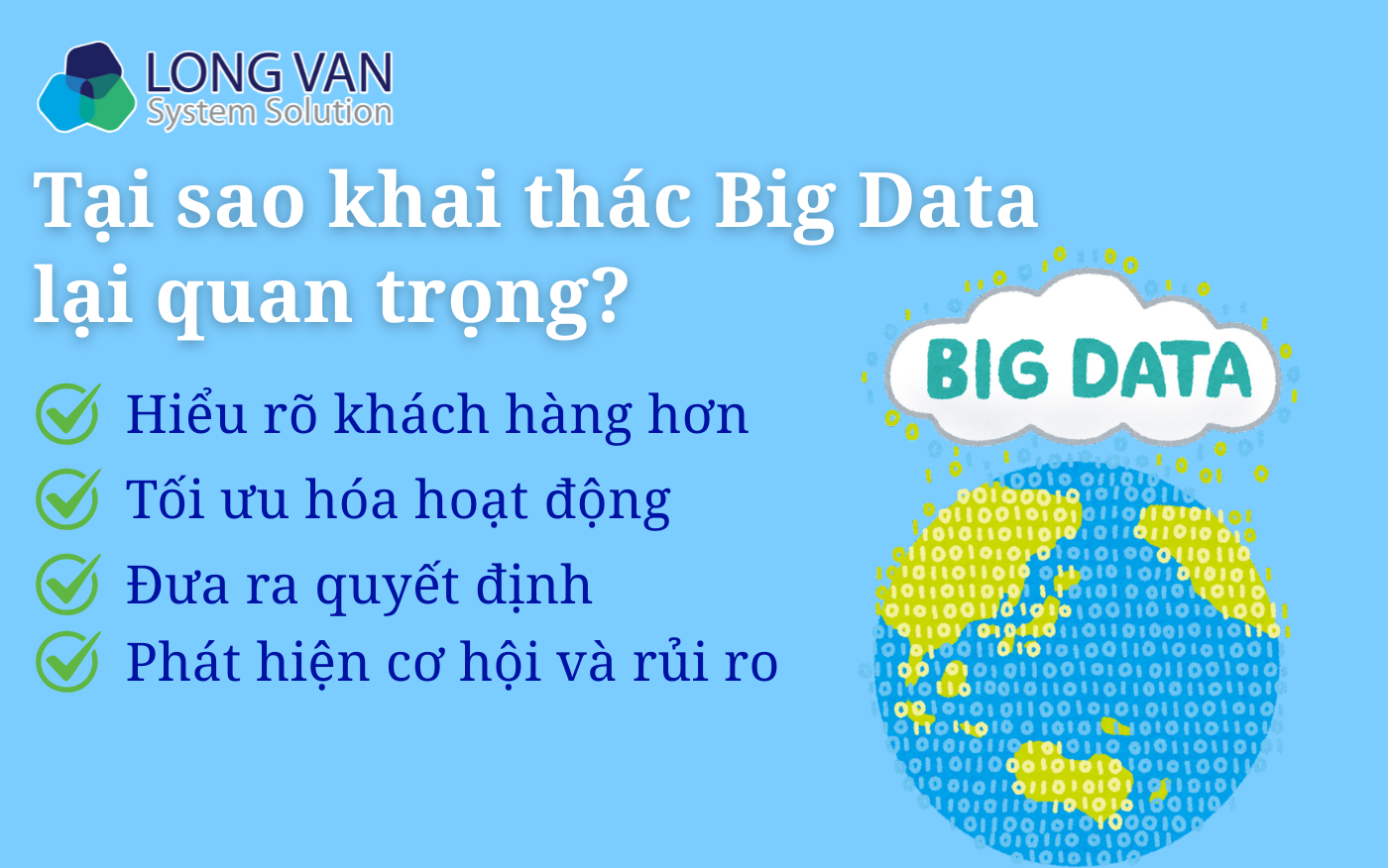 Tại sao khai thác Big Data lại quan trọng?
