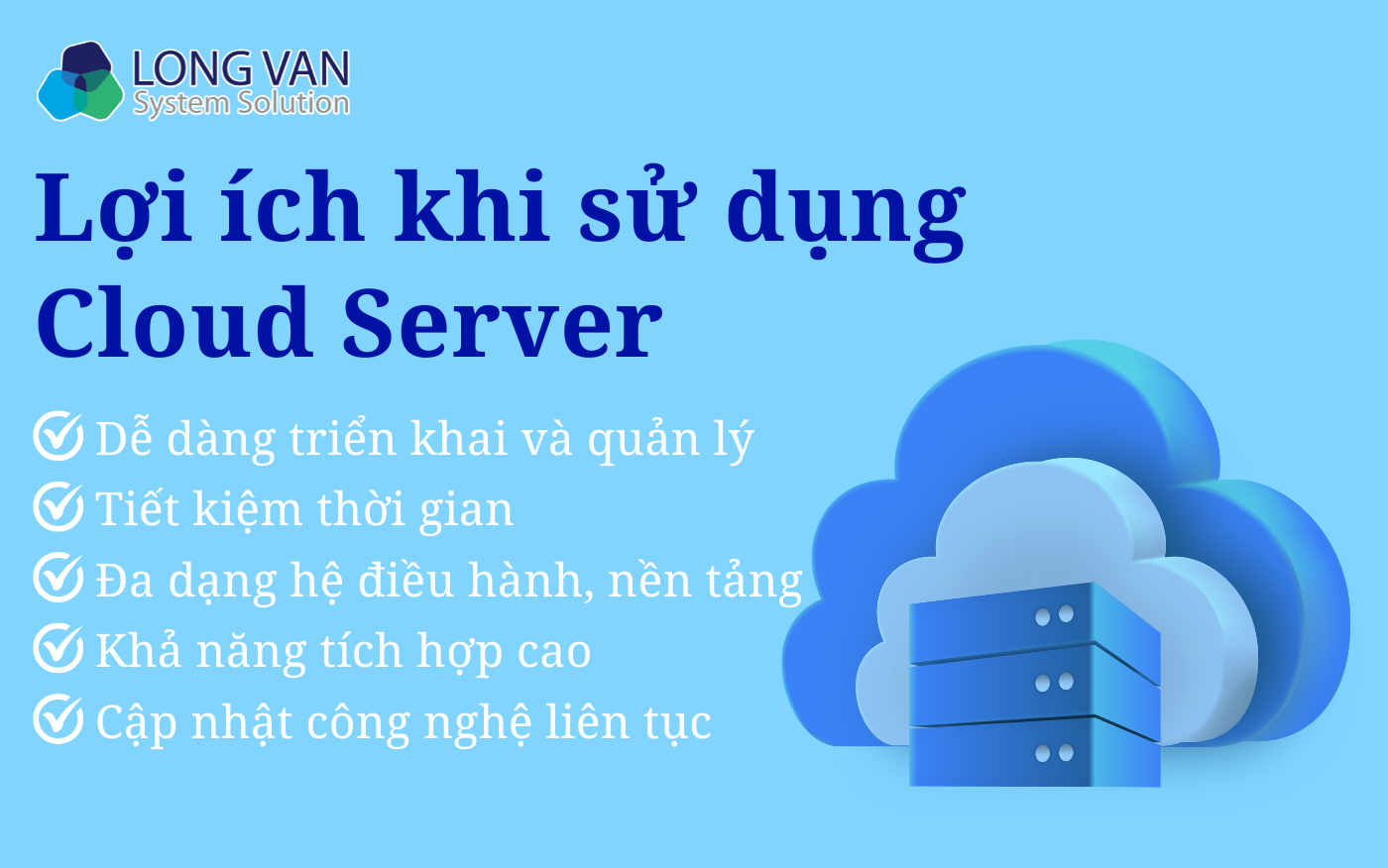 Lợi ích khi sử dụng Cloud Server