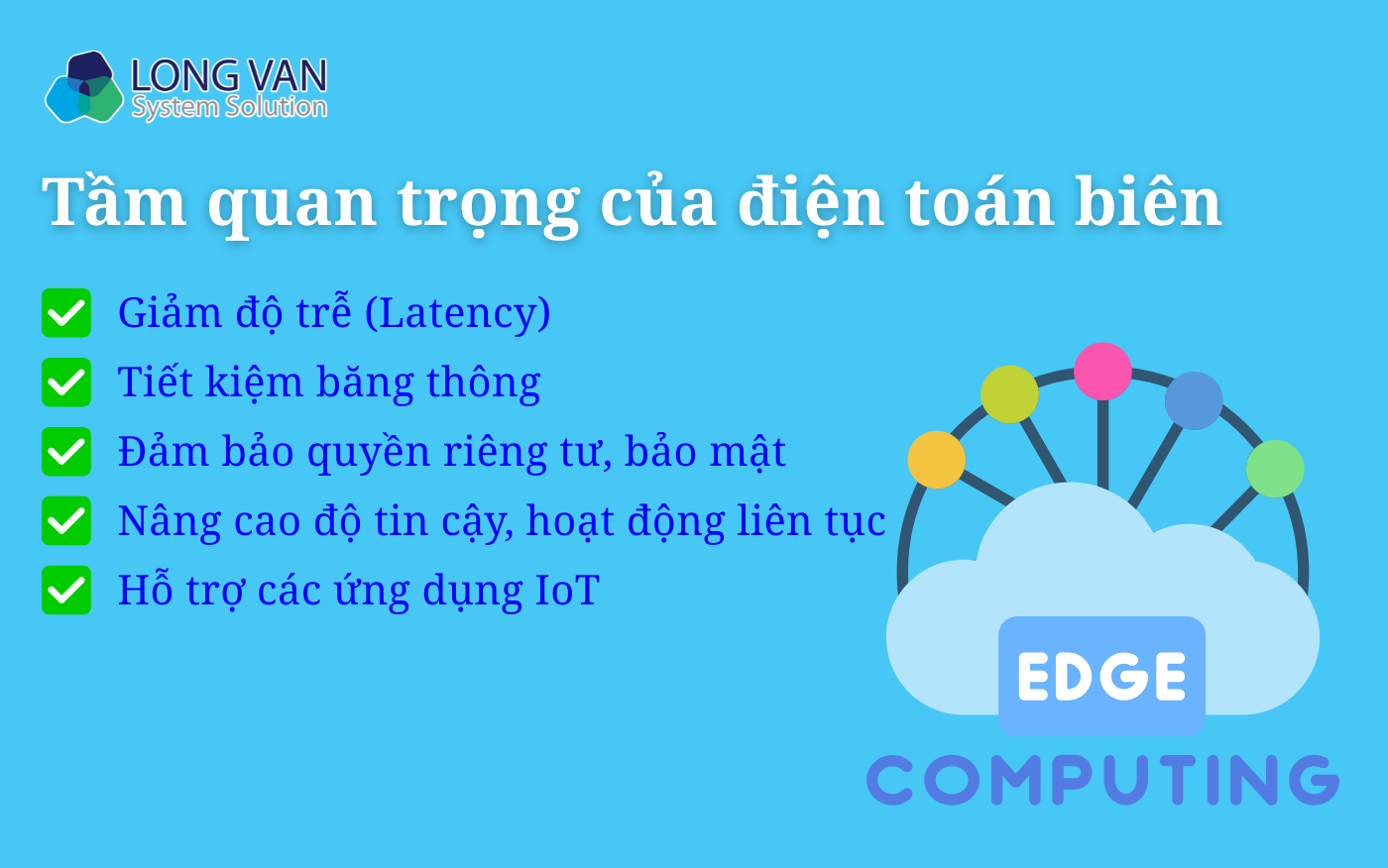 Tầm quan trọng của điện toán biên