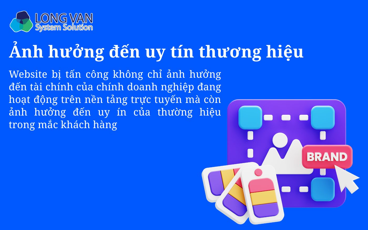 Ảnh hưởng đến uy tín thương hiệu