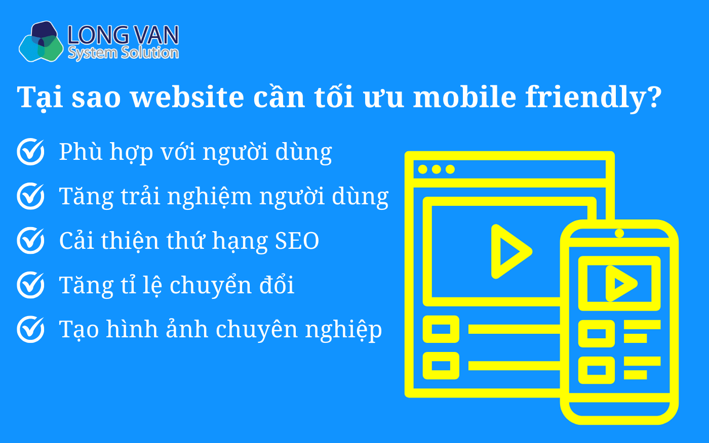 Tại sao website cần tối ưu mobile friendly?