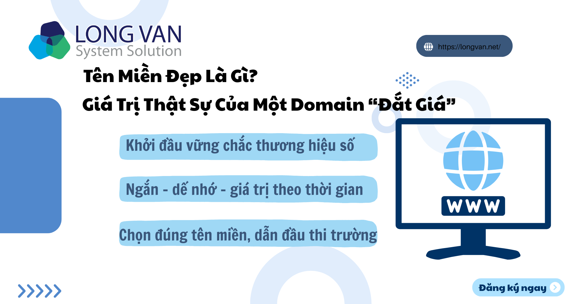Tên Miền Đẹp Là Gì? Tiêu Chí Đánh Giá Và Giá Trị Thật Sự Của Một Domain “Đắt Giá”
