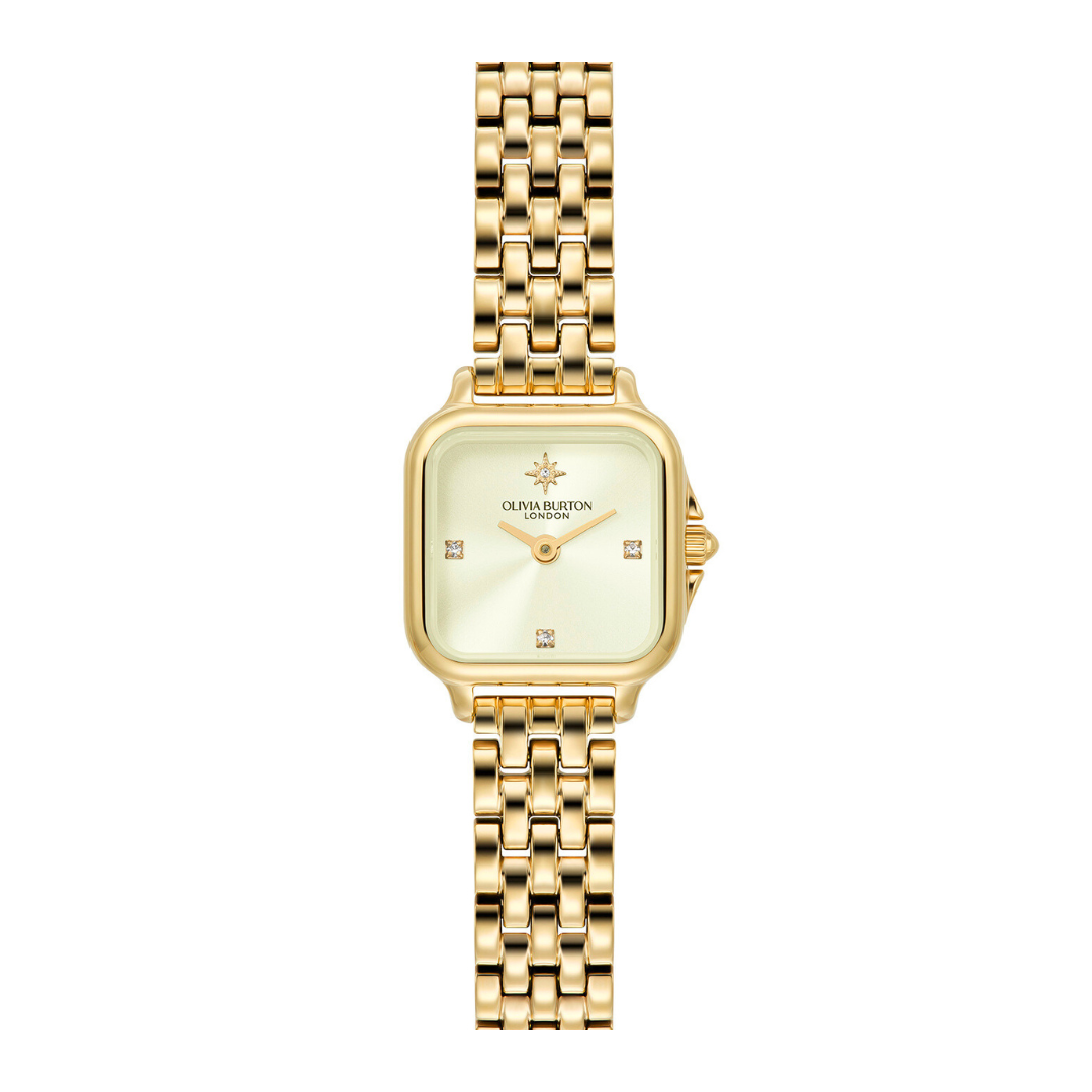 20mm Mini Grosvenor Ivory & Gold Bracelet Watch