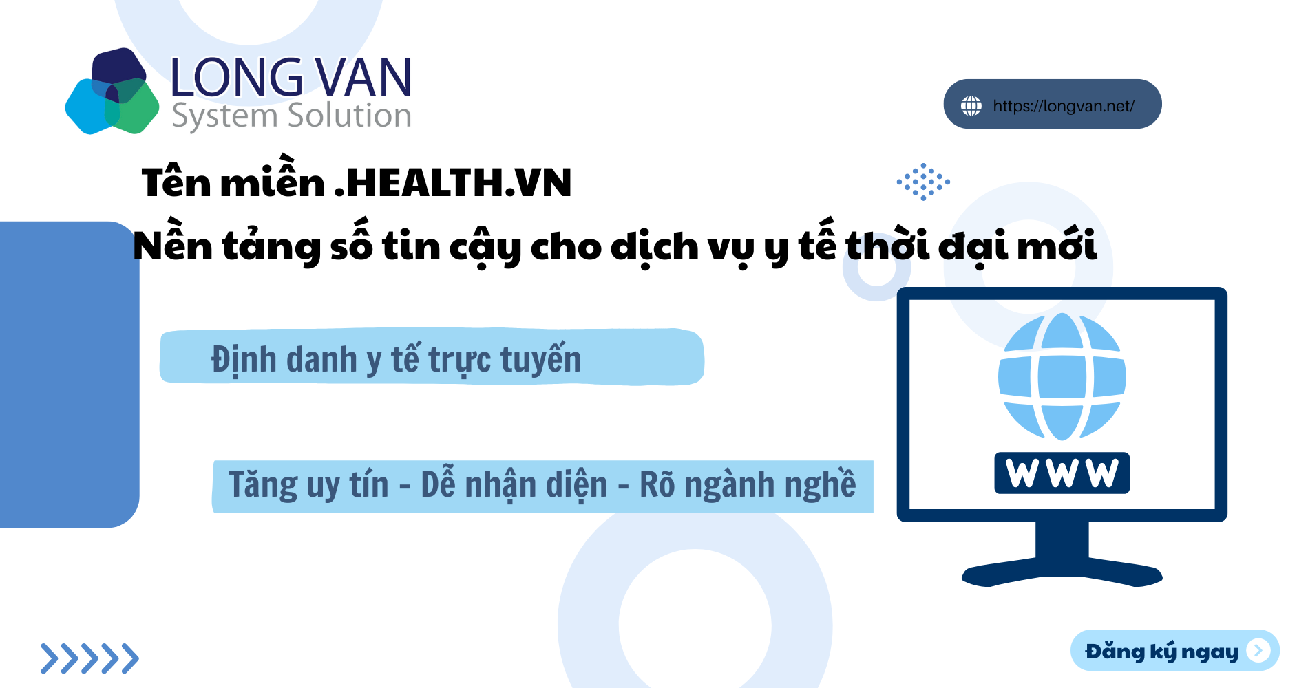 Tên miền .HEALTH.VN – Nền tảng số tin cậy cho dịch vụ y tế thời đại mới
