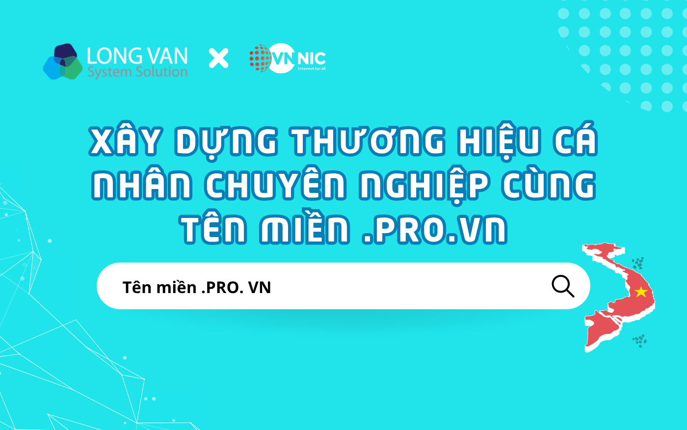 Xây dựng thương hiệu cá nhân chuyên nghiệp cùng tên miền .PRO.VN