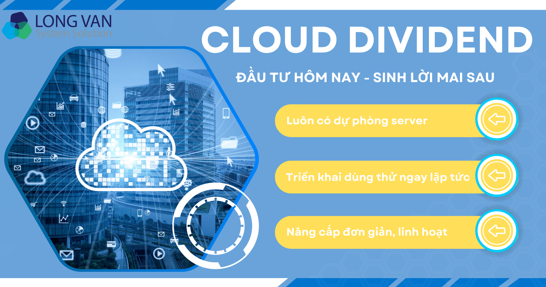Cloud Dividend: Những lợi ích đáng giá để đầu tư vào dịch vụ Cloud