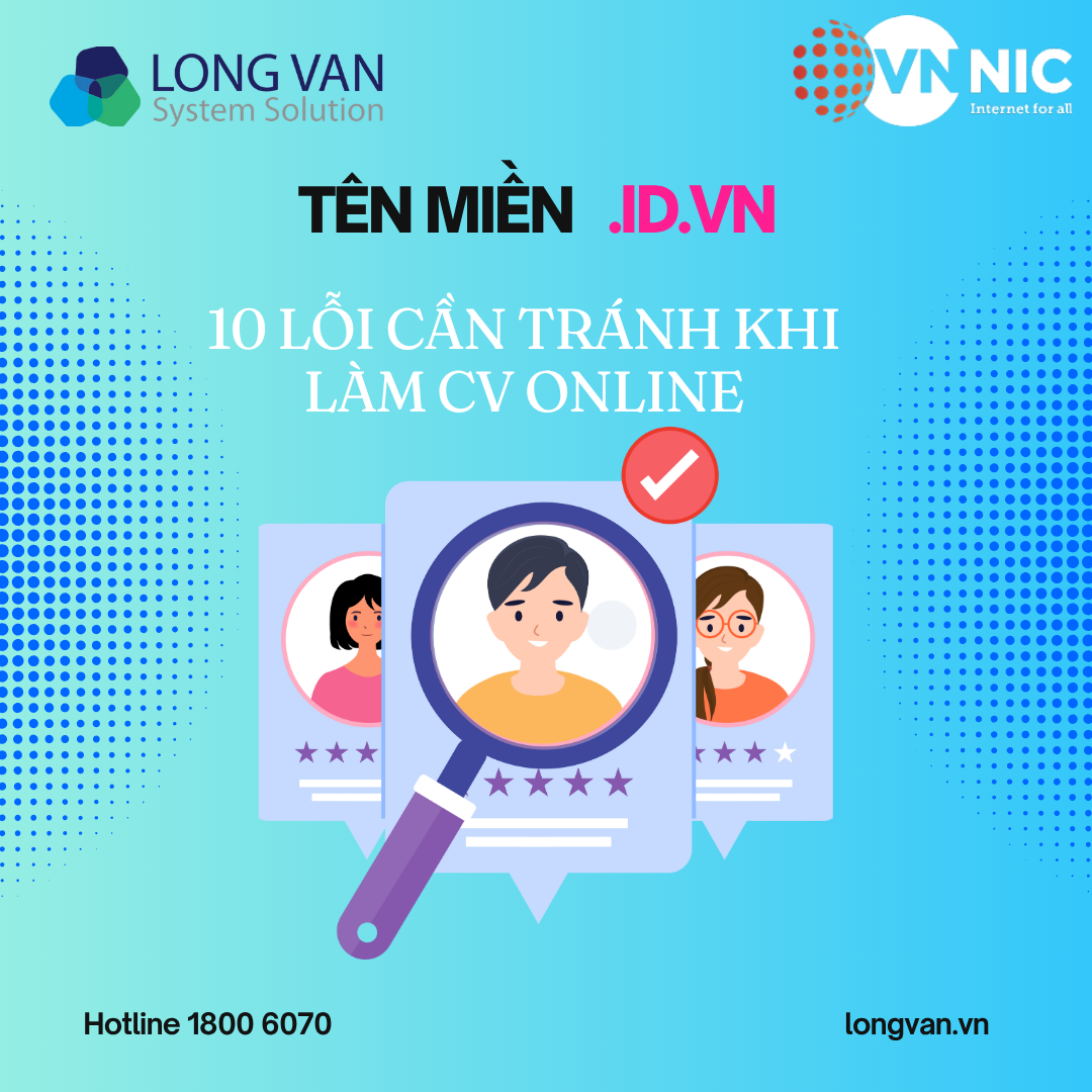 10 lỗi cần tránh khi làm CV online