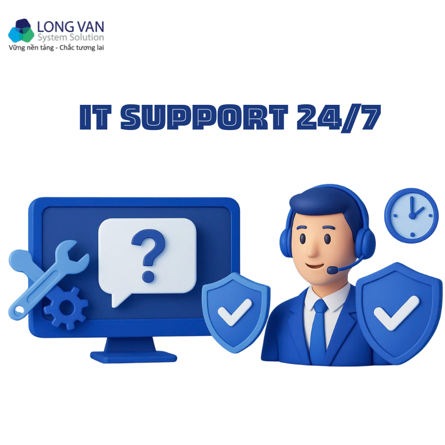 IT Support 24/7: Chuẩn phản hồi tức thì cho mọi doanh nghiệp